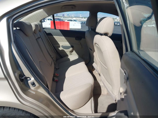 46169233 :رقم المزاد ، KMHCN46C66U059395 vin ، 2006 Hyundai Accent Gls مزاد بيع