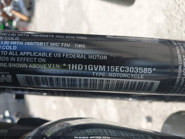 Harley-Davidson Fxdc Dyna Super Glide Custom 2014 1HD1GVM15EC303585 Image 10