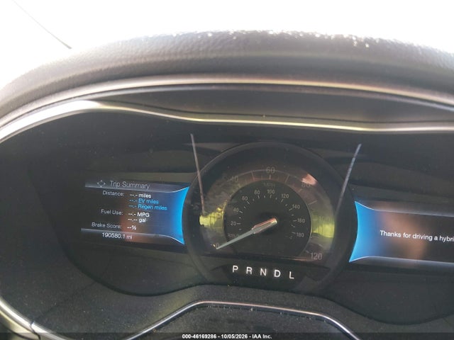 2014 Ford Fusion Hybrid Se მანქანა იყიდება აუქციონზე, vin: 3FA6P0LUXER317236, აუქციონის ნომერი: 46169286