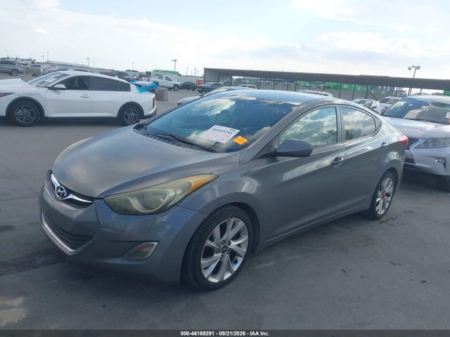 46169291 :رقم المزاد ، 5NPDH4AEXCH071791 vin ، 2012 Hyundai Elantra Gls مزاد بيع