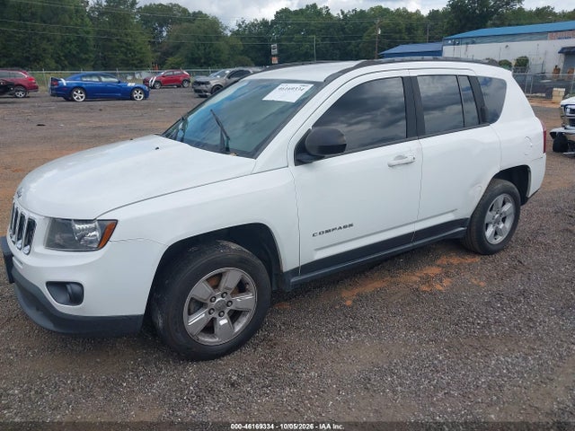 2015 Jeep Compass Sport მანქანა იყიდება აუქციონზე, vin: 1C4NJCBA6FD273391, აუქციონის ნომერი: 46169334