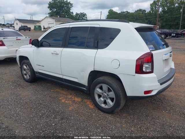 2015 Jeep Compass Sport მანქანა იყიდება აუქციონზე, vin: 1C4NJCBA6FD273391, აუქციონის ნომერი: 46169334