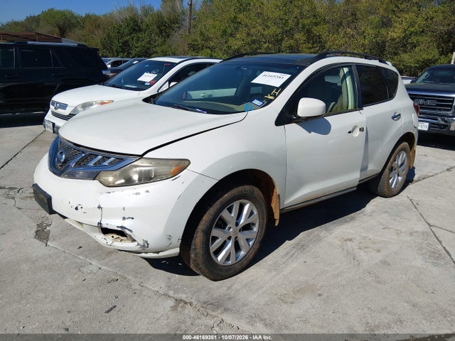 2012 Nissan Murano Sv მანქანა იყიდება აუქციონზე, vin: JN8AZ1MU8CW122172, აუქციონის ნომერი: 46169381