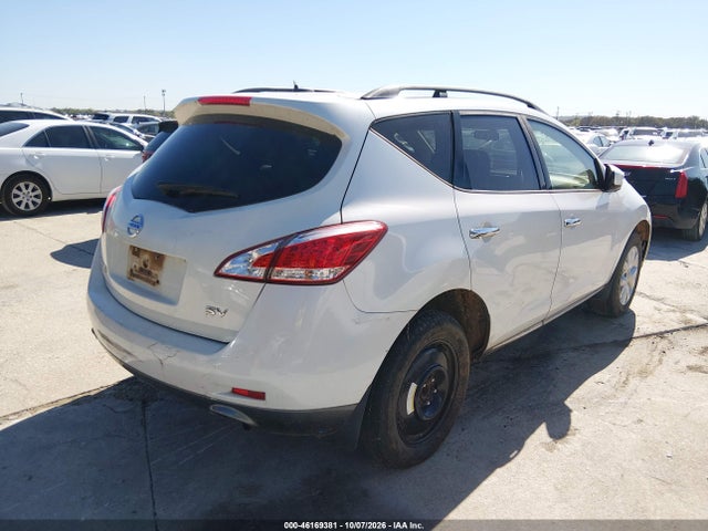 2012 Nissan Murano Sv მანქანა იყიდება აუქციონზე, vin: JN8AZ1MU8CW122172, აუქციონის ნომერი: 46169381