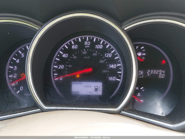 2012 Nissan Murano Sv მანქანა იყიდება აუქციონზე, vin: JN8AZ1MU8CW122172, აუქციონის ნომერი: 46169381