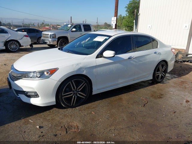 46169401 :رقم المزاد ، 1HGCR2F5XGA175458 vin ، 2016 Honda Accord Sport مزاد بيع