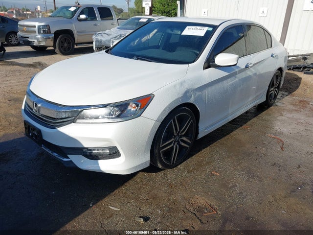 46169401 :رقم المزاد ، 1HGCR2F5XGA175458 vin ، 2016 Honda Accord Sport مزاد بيع