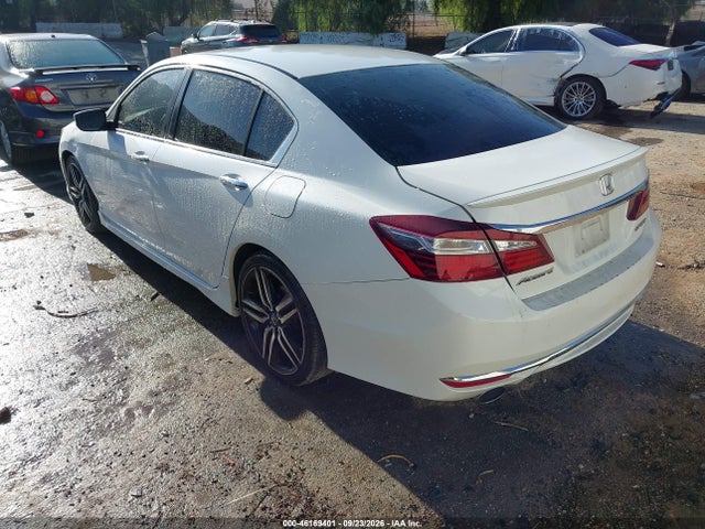 46169401 :رقم المزاد ، 1HGCR2F5XGA175458 vin ، 2016 Honda Accord Sport مزاد بيع