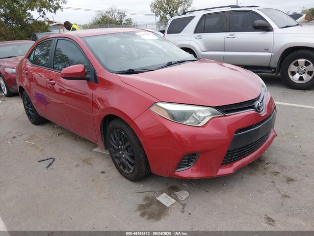 2016 Toyota Corolla Le მანქანა იყიდება აუქციონზე, vin: 2T1BURHE7GC512999, აუქციონის ნომერი: 46169412
