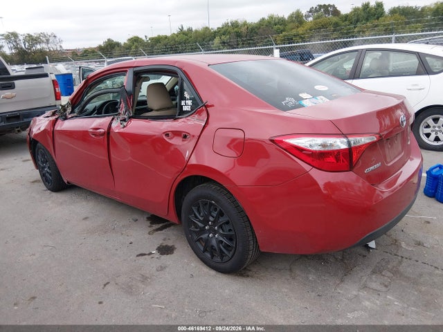 46169412 :رقم المزاد ، 2T1BURHE7GC512999 vin ، 2016 Toyota Corolla Le مزاد بيع