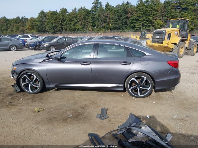 2018 Honda Accord Sport მანქანა იყიდება აუქციონზე, vin: 1HGCV1F34JA228215, აუქციონის ნომერი: 46169416