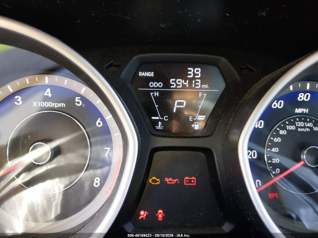 2013 Hyundai Elantra Limited მანქანა იყიდება აუქციონზე, vin: KMHDH4AE5DU820810, აუქციონის ნომერი: 46169423