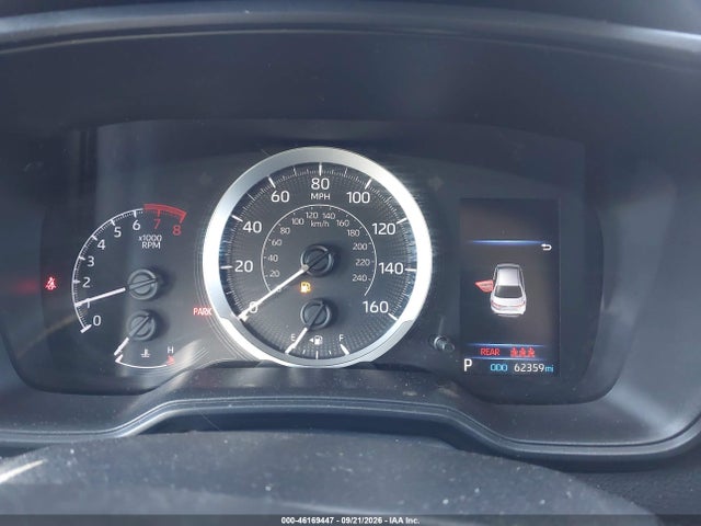 2022 Toyota Corolla Le მანქანა იყიდება აუქციონზე, vin: 5YFEPMAE3NP357947, აუქციონის ნომერი: 46169447