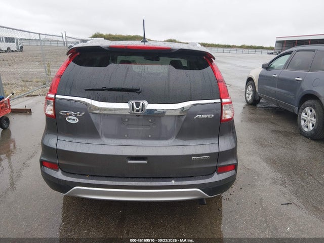 46169510 :رقم المزاد ، 5J6RM4H96GL125514 vin ، 2016 Honda Cr-v Touring مزاد بيع