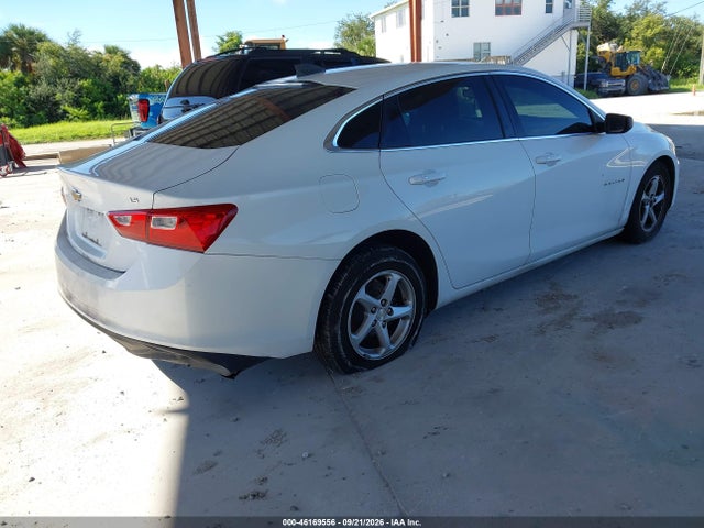 Продаж на аукціоні авто 2016 Chevrolet Malibu Ls, vin: 1G1ZB5ST8GF233114, номер лоту: 46169556
