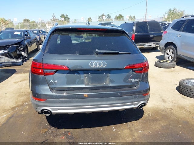 Продажа на аукционе авто 2017 Audi A4 Allroad 2.0t Premium, vin: WA19NBF45HA137708, номер лота: 46169565