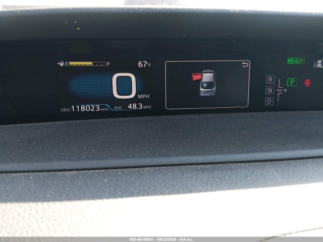 2016 Toyota Prius Two მანქანა იყიდება აუქციონზე, vin: JTDKBRFU6G3526031, აუქციონის ნომერი: 46169581
