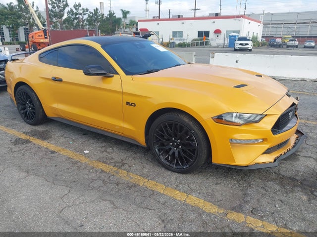 2022 Ford Mustang Gt Premium მანქანა იყიდება აუქციონზე, vin: 1FA6P8CF5N5114838, აუქციონის ნომერი: 46169641