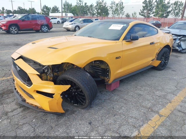 2022 Ford Mustang Gt Premium მანქანა იყიდება აუქციონზე, vin: 1FA6P8CF5N5114838, აუქციონის ნომერი: 46169641