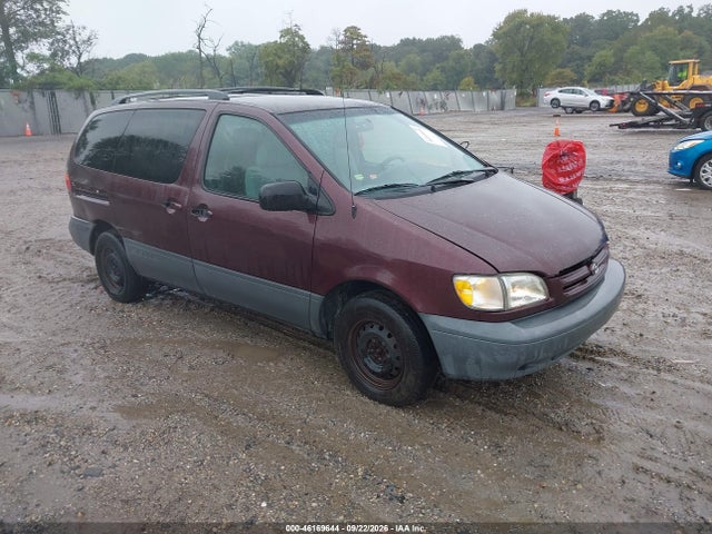 2000 Toyota Sienna Le მანქანა იყიდება აუქციონზე, vin: 4T3ZF13C0YU298994, აუქციონის ნომერი: 46169644