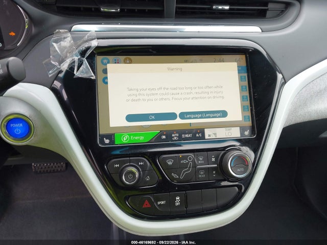 Aukcja sprzedaży 2020 Chevrolet Bolt Ev Fwd Premier, vin: 1G1FZ6S0XL4146055, numer aukcji: 46169692