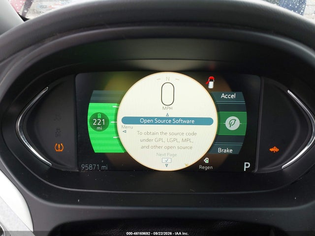 Aukcja sprzedaży 2020 Chevrolet Bolt Ev Fwd Premier, vin: 1G1FZ6S0XL4146055, numer aukcji: 46169692