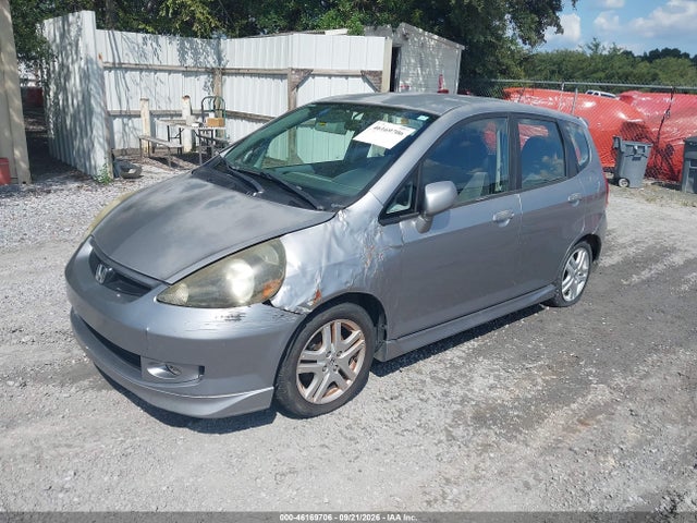 2008 Honda Fit Sport მანქანა იყიდება აუქციონზე, vin: JHMGD38638S012302, აუქციონის ნომერი: 46169706