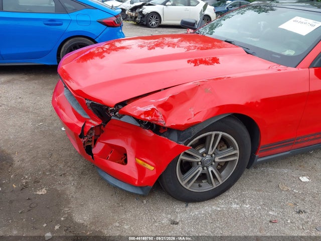 Продажа на аукционе авто 2012 Ford Mustang V6 Premium, vin: 1ZVBP8AM0C5218058, номер лота: 46169750