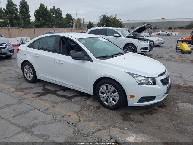 46169763 :رقم المزاد ، 1G1PA5SGXE7478064 vin ، 2014 Chevrolet Cruze Ls Auto مزاد بيع