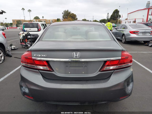 46169770 :رقم المزاد ، 19XFB2F57DE243109 vin ، 2013 Honda Civic Lx مزاد بيع