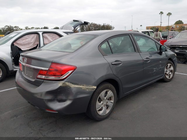 46169770 :رقم المزاد ، 19XFB2F57DE243109 vin ، 2013 Honda Civic Lx مزاد بيع