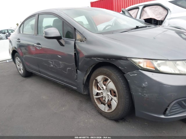 46169770 :رقم المزاد ، 19XFB2F57DE243109 vin ، 2013 Honda Civic Lx مزاد بيع
