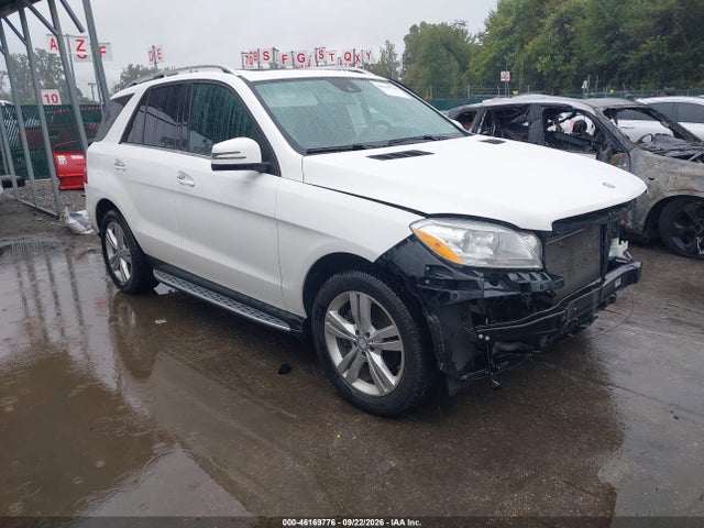 Продажа на аукционе авто 2015 Mercedes-benz Ml 350 4matic, vin: 4JGDA5HB6FA493375, номер лота: 46169776