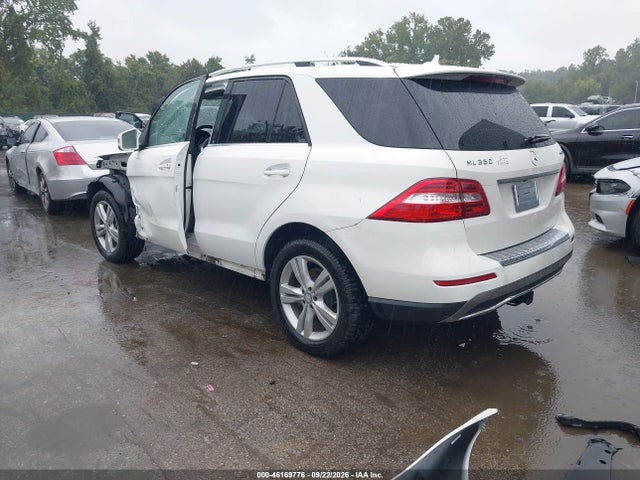 Продажа на аукционе авто 2015 Mercedes-benz Ml 350 4matic, vin: 4JGDA5HB6FA493375, номер лота: 46169776