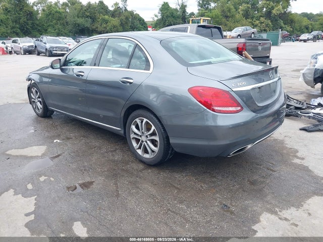 2017 Mercedes-benz C 300 4matic მანქანა იყიდება აუქციონზე, vin: WDDWF4KB7HR262285, აუქციონის ნომერი: 46169805