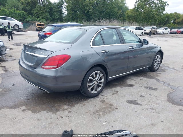 2017 Mercedes-benz C 300 4matic მანქანა იყიდება აუქციონზე, vin: WDDWF4KB7HR262285, აუქციონის ნომერი: 46169805