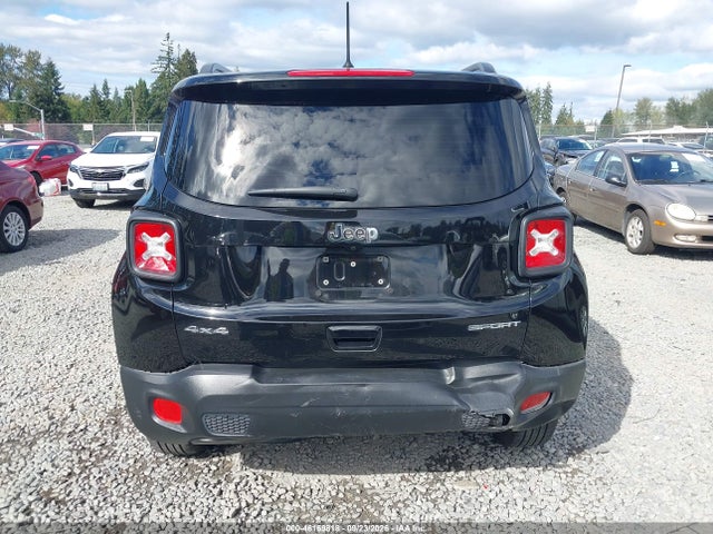 46169818 :رقم المزاد ، ZACCJBAB3JPH65799 vin ، 2018 Jeep Renegade Sport 4x4 مزاد بيع