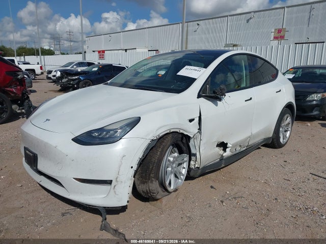 46169841 :رقم المزاد ، 5YJYGAEE2MF211555 vin ، 2021 Tesla Model Y Long Range Dual Motor All-wheel Drive مزاد بيع