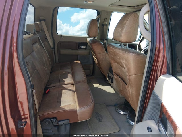2006 Ford F-150 Fx4/lariat/xlt მანქანა იყიდება აუქციონზე, vin: 1FTPW14546KD77338, აუქციონის ნომერი: 46169845