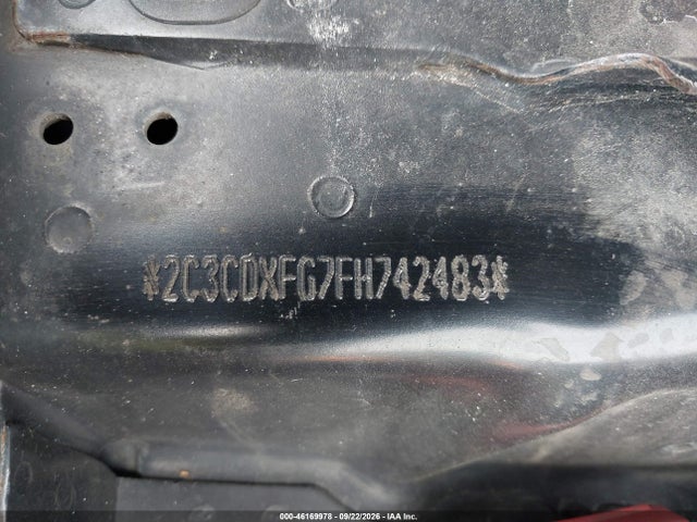 46169978 :رقم المزاد ، 2C3CDXFG7FH742483 vin ، 2015 Dodge Charger Se مزاد بيع