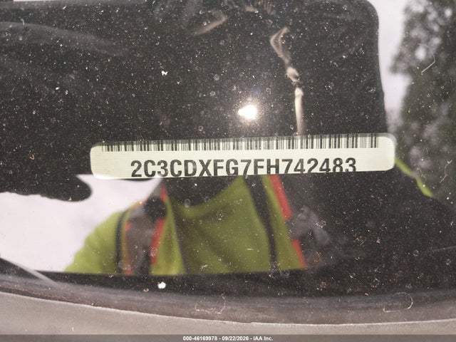 46169978 :رقم المزاد ، 2C3CDXFG7FH742483 vin ، 2015 Dodge Charger Se مزاد بيع