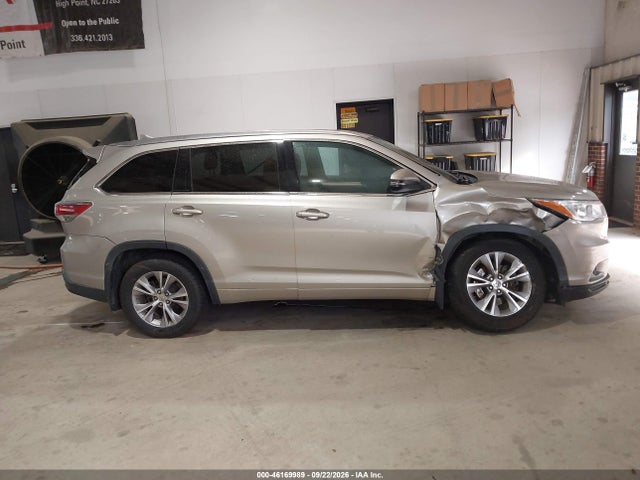 46169989 :رقم المزاد ، 5TDJKRFH3ES055188 vin ، 2014 Toyota Highlander Xle V6 مزاد بيع