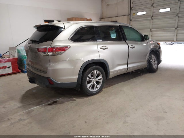 46169989 :رقم المزاد ، 5TDJKRFH3ES055188 vin ، 2014 Toyota Highlander Xle V6 مزاد بيع