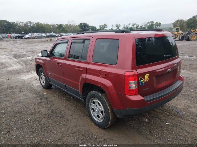 2015 Jeep Patriot Sport მანქანა იყიდება აუქციონზე, vin: 1C4NJPBA3FD143639, აუქციონის ნომერი: 46170028