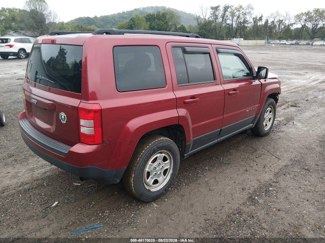 2015 Jeep Patriot Sport მანქანა იყიდება აუქციონზე, vin: 1C4NJPBA3FD143639, აუქციონის ნომერი: 46170028