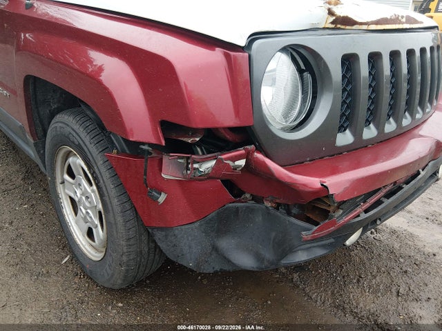 2015 Jeep Patriot Sport მანქანა იყიდება აუქციონზე, vin: 1C4NJPBA3FD143639, აუქციონის ნომერი: 46170028