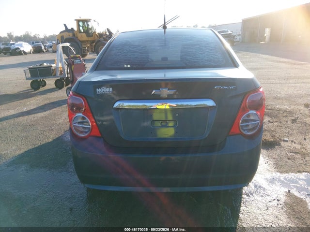 2013 Chevrolet Sonic Lt Auto მანქანა იყიდება აუქციონზე, vin: 1G1JC5SH4D4129121, აუქციონის ნომერი: 46170035