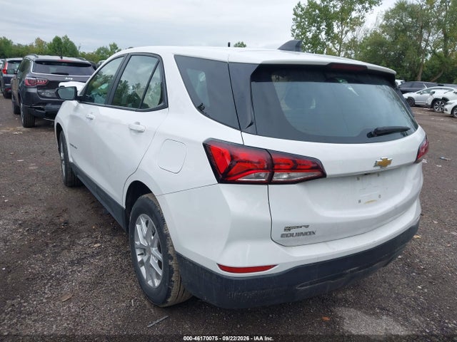 46170075 :رقم المزاد ، 3GNAXHEG0RL316977 vin ، 2024 Chevrolet Equinox Fwd Ls مزاد بيع