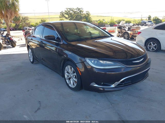 46170129 :رقم المزاد ، 1C3CCCCG3FN663576 vin ، 2015 Chrysler 200 C مزاد بيع