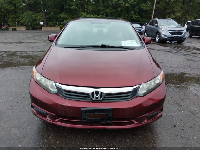 2012 Honda Civic Ex მანქანა იყიდება აუქციონზე, vin: 19XFB2F81CE322445, აუქციონის ნომერი: 46170137